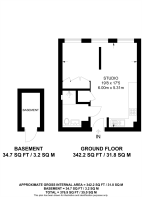 Floorplan area for info only, not for £/sq. ft valuation