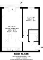 Floorplan area for info only, not for Â£/sq. ft valuation