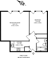 Floorplan area for info only, not for £/sq. ft valuation
