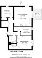 Floorplan area for info only, not for £/sq. ft valuation