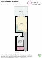 285286 - Flats 1, 422 Upper Richmond Road West, Lo