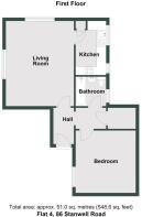 Flat 4, 86 Stanwell Road