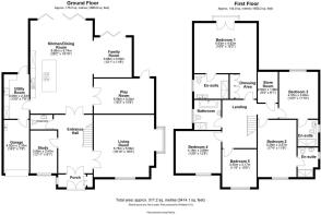 47 Long Buftlers, Harpenden - all floors.JPG