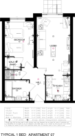 1 Bed Apartment
