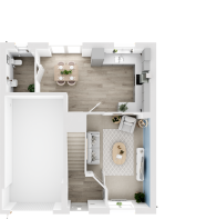 Ground Floor - 3D