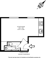 Floorplan area for info only, not for £/sq. ft valuation