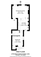 Floorplan area for info only, not for Â£/sq. ft valuation