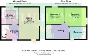 3 Hudson Court, Market Weighton - all floors.JPG