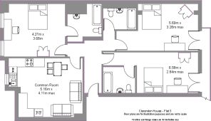 5 Clarendon House-Floorplan