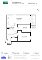 Floorplan area for info only, not for £/sq. ft valuation