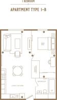 1 Bed - Type B Fl...