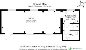 Floor Plan Unit 1 , Dog Kennel Dairy - all floors.