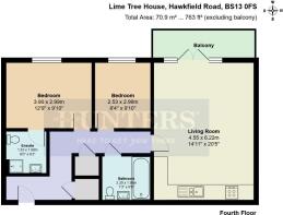 Flat 31, Lime Tree House, Hawkfield Road, Hartclif