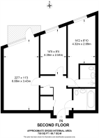 Floorplan area for info only, not for £/sq. ft valuation