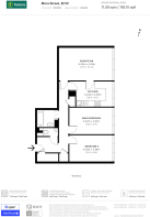 Floorplan area for info only, not for £/sq. ft valuation