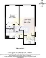 Floorplan - Flat 28 Francis Court 47 Church Street