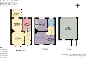 18 Bailbrook Lane, Bath BA1 7AH - Coloured Plan.jp