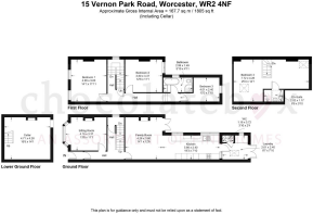 Floor plan for 15 Vernon Park Road