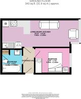 16 Fryers Court 2D Floorplan