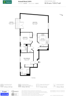 Floorplan area for info only, not for £/sq. ft valuation