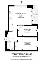 Floorplan area for info only, not for £/sq. ft valuation