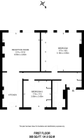 Floorplan area for info only, not for £/sq. ft valuation