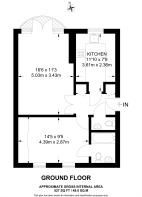 Floorplan area for info only, not for £/sq. ft valuation