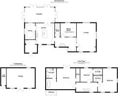 Mews Cottage, Bronygarth - all floors.JPG