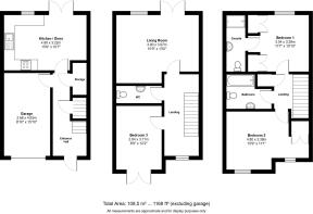 27, Anson Road, Cambourne, floor plan
