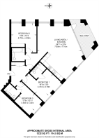 Floorplan area for info only, not for £/sq. ft valuation