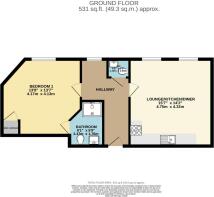 Floorplan - Flat 6