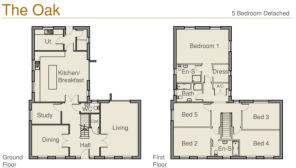 2D Floorplan The Oak