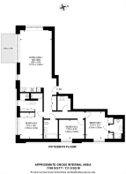Floorplan area for info only, not for £/sq. ft valuation