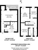 Floorplan area for info only, not for £/sq. ft valuation