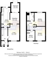 Floorplan - 24 Potters Mead, Littlehampton, BN17 7