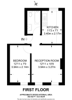 Floorplan area for info only, not for £/sq. ft valuation