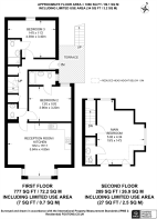 Floorplan area for info only, not for £/sq. ft valuation