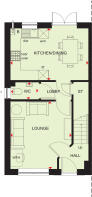 Ground floor of our 3 bed Ellerton home
