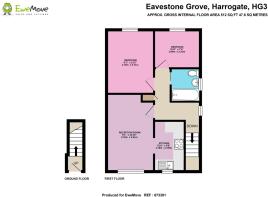 EweMove Harrogate 2D Floor Plan