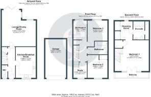 9 Muntjac Drive, Stratford Upon Avon - all floors
