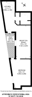 Floorplan area for info only, not for £/sq. ft valuation