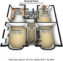 3D floor plan
