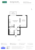 Floorplan area for info only, not for £/sq. ft valuation