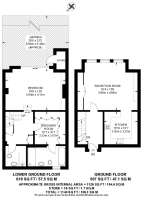 Floorplan area for info only, not for £/sq. ft valuation