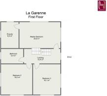 Floorplan letterhead - La Garenne - First Floor - 