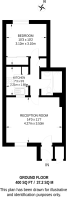 Floorplan area for info only, not for Â£/sq. ft valuation