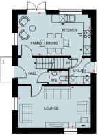 Foxglove ground floor plan