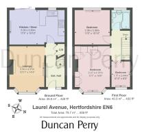 43 Laurel Avenue, Hertfordshire EN6 - floor plan.j