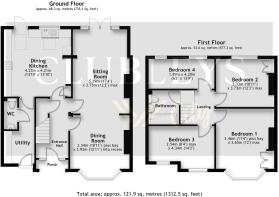 Malvern Avenue, York - all floors