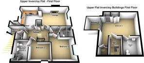 Upper Flat Invercloy Buildings 3D